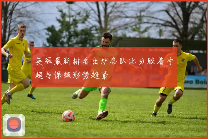 英冠最新排名出炉各队比分胶着冲超与保级形势趋紧