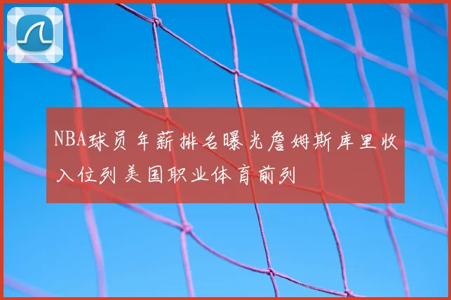 NBA球员年薪排名曝光詹姆斯库里收入位列美国职业体育前列
